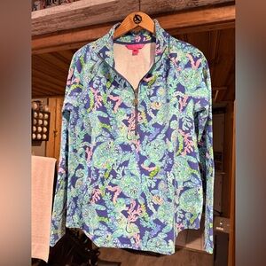 Lilly Pulitzer Skipper pullover Turtle design
Large VGC